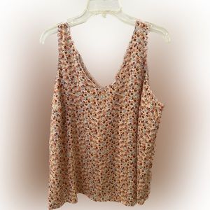 LC Lauren Conrad tank top Multicolor Floral size: XL